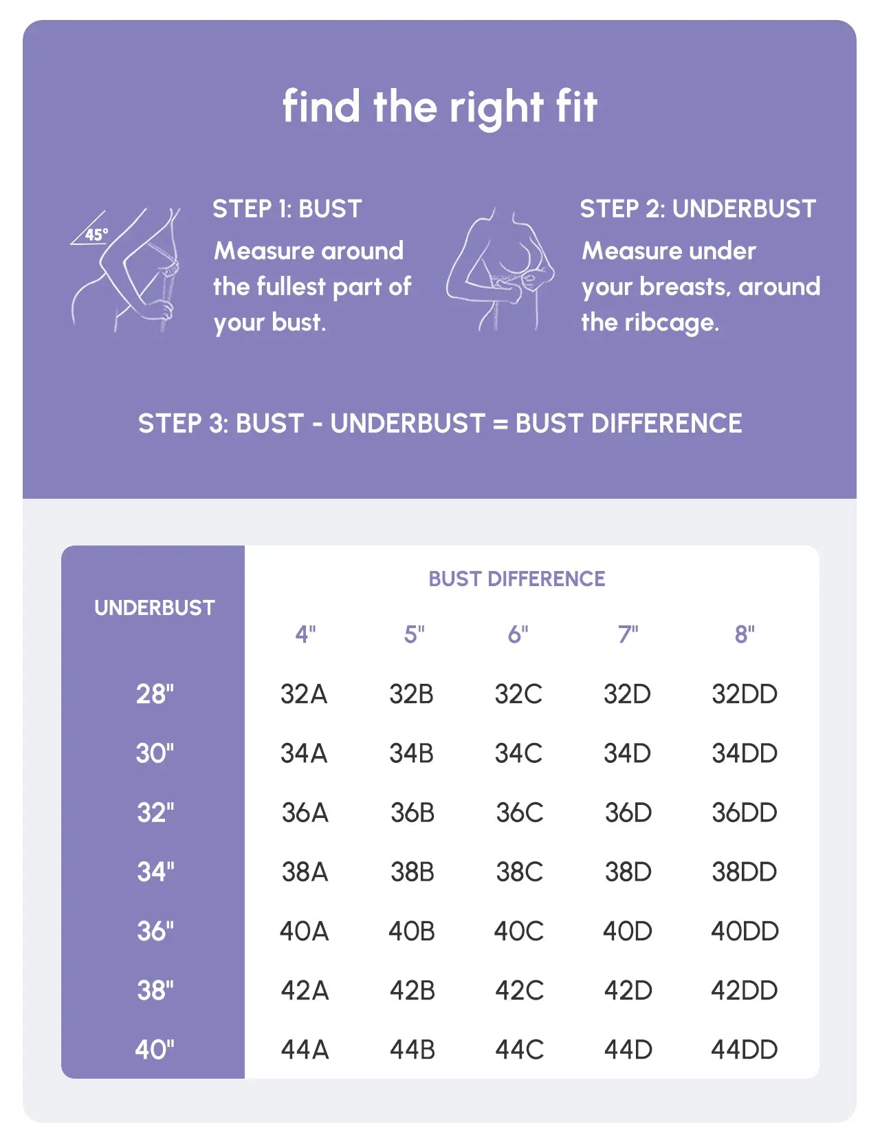 FallSweet Add Two Cups Bras Brassiere forWomen Push Up Padded Unlined ComfortWomenswear