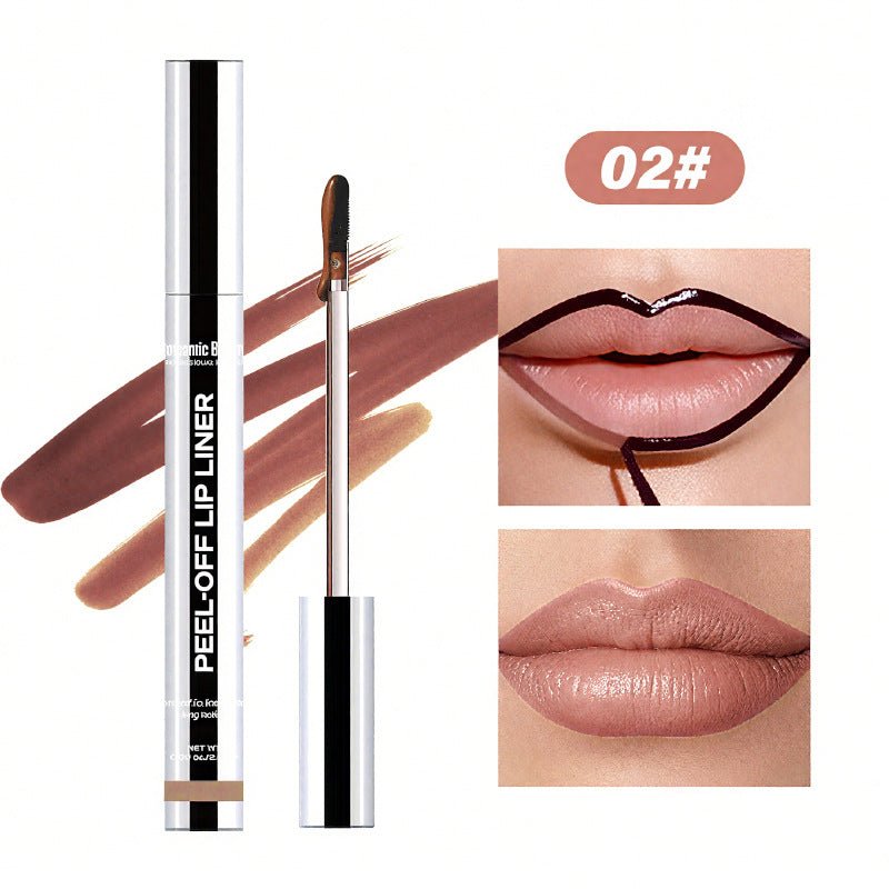 sacheu Lip STAY-N 3-PACK Lip Liner STAY-NPeel-Off Liners for Smudge-Proof All-Day WearVegan Cruelty-Free with Hyaluronic Acid &Squalane