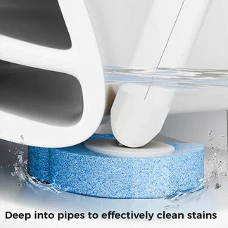 🚽🚽Disposable Toilet Brush Set -with Built-In Cleaner & 60Refills