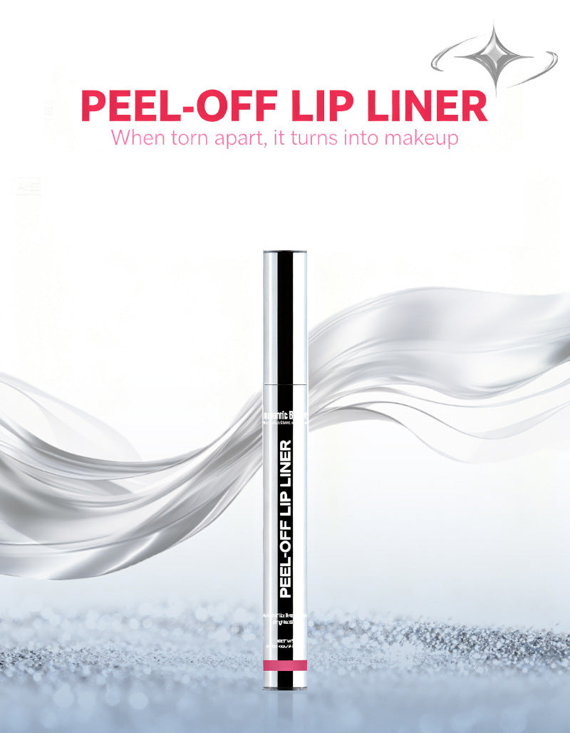 sacheu Lip STAY-N 3-PACK Lip Liner STAY-NPeel-Off Liners for Smudge-Proof All-Day WearVegan Cruelty-Free with Hyaluronic Acid &Squalane
