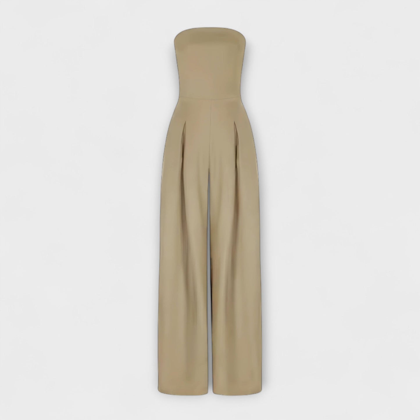 2026 Collection: Casual Backless, Slim-Fit, Shirred-Waist Jumpsuit—An Elegant and Chic Style