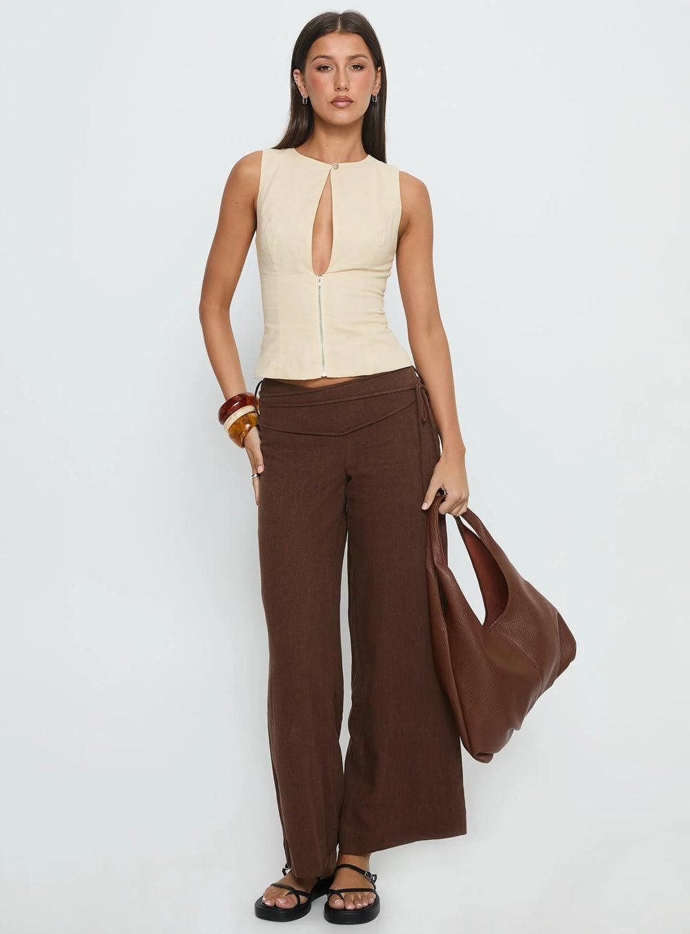 Eluna Everyday Relaxed Linen Pants