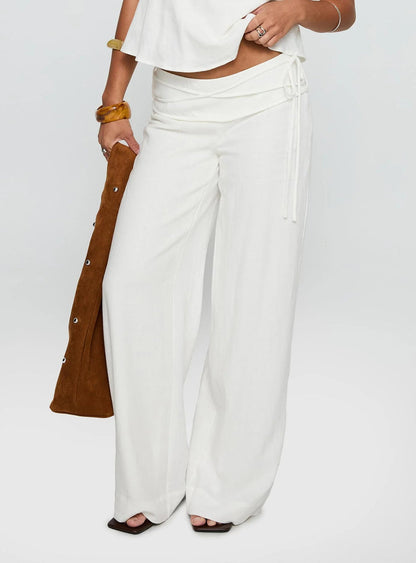 Eluna Everyday Relaxed Linen Pants